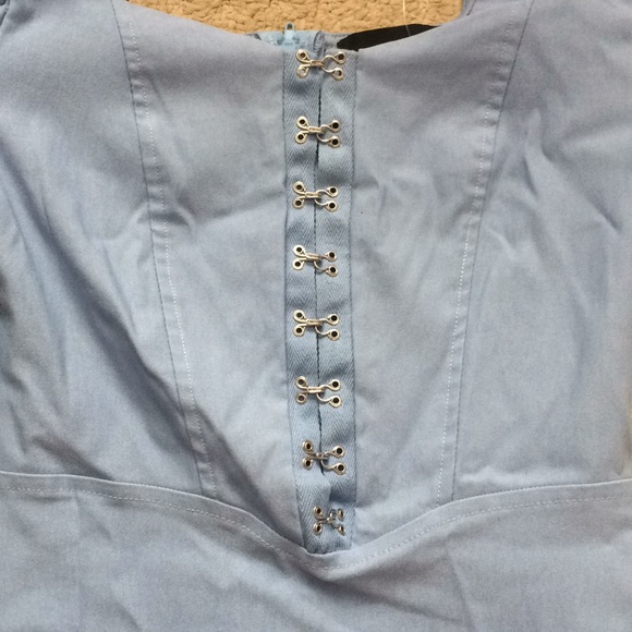 💖Puff sleeve corset dress - Picture 3 of 6